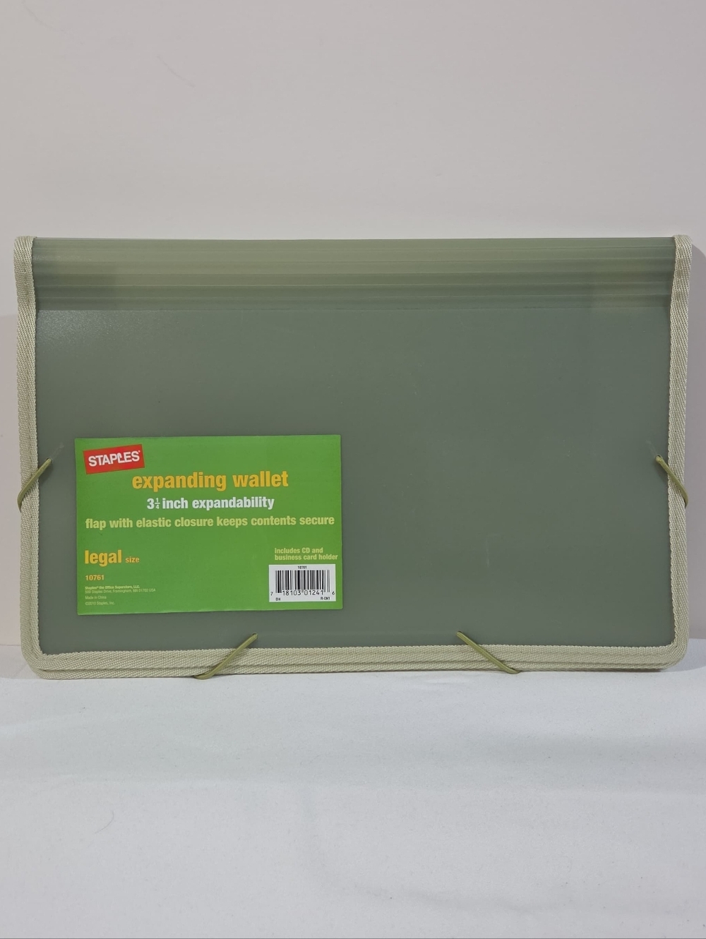 staples expanding folder wallet/paper organizer